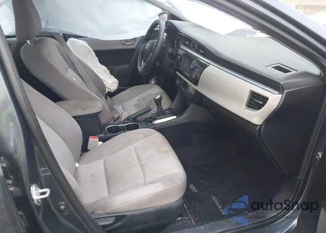 2016 Toyota Corolla Le из США, поврежденный, VIN 2T1BURHE9GC734461